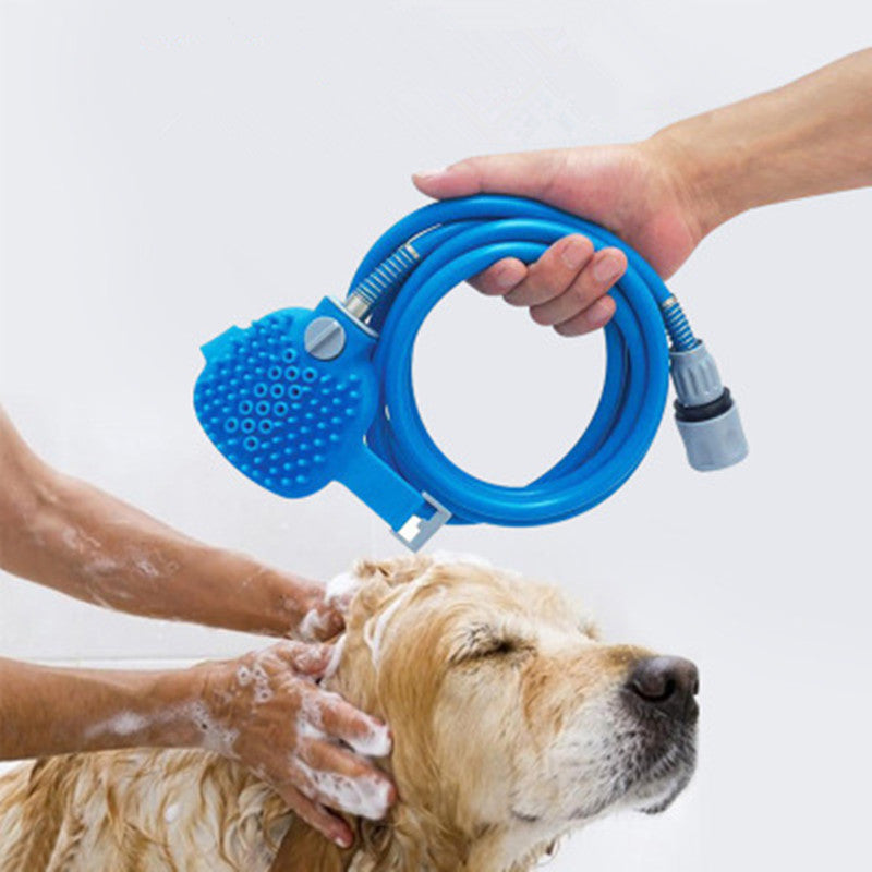 Pet Bathing Massager Brush Comfortable Cleaning Shower Tool