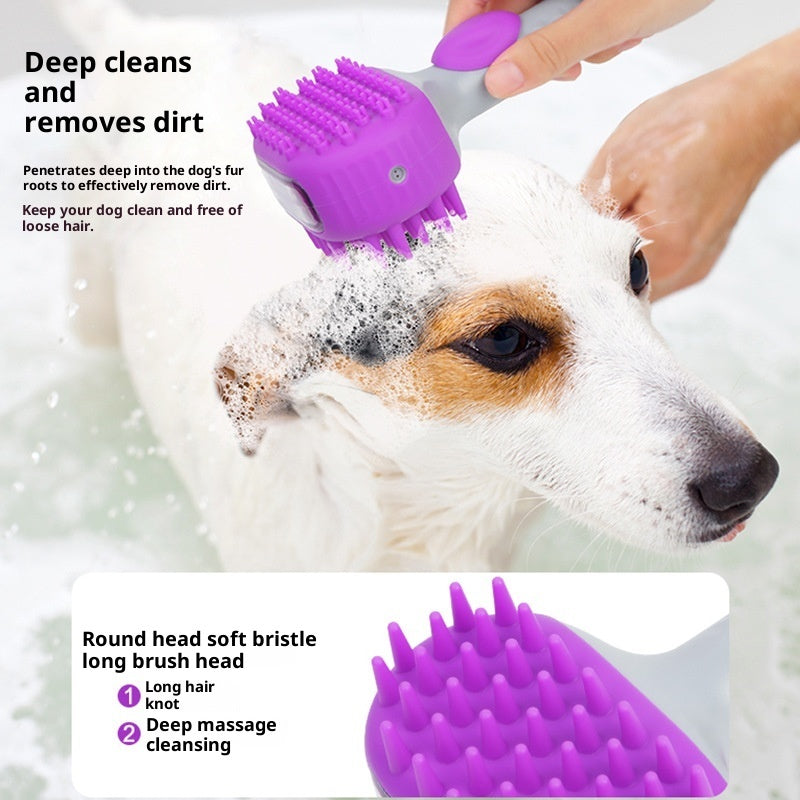 Pet Bath Brush Hair Cleaning Floating Grooming Tool