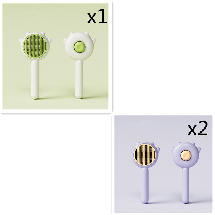 Pet Grooming Comb For Hair Removal Massage And Cleaning