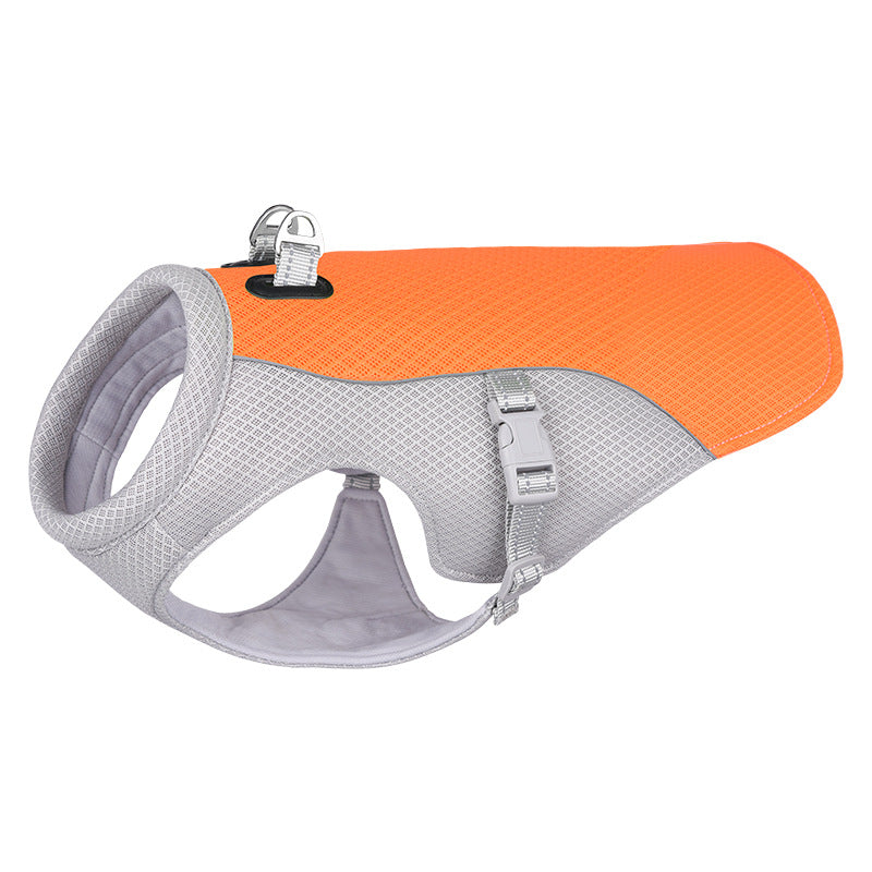 Summer Pet Cooling Vest Breathable Heat-Resistant Sun-Proof Clothing