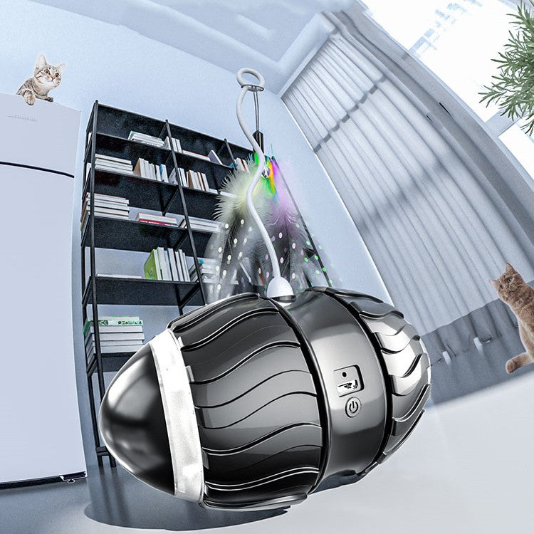 Electric Intelligent Interactive Pet Teaser Toy