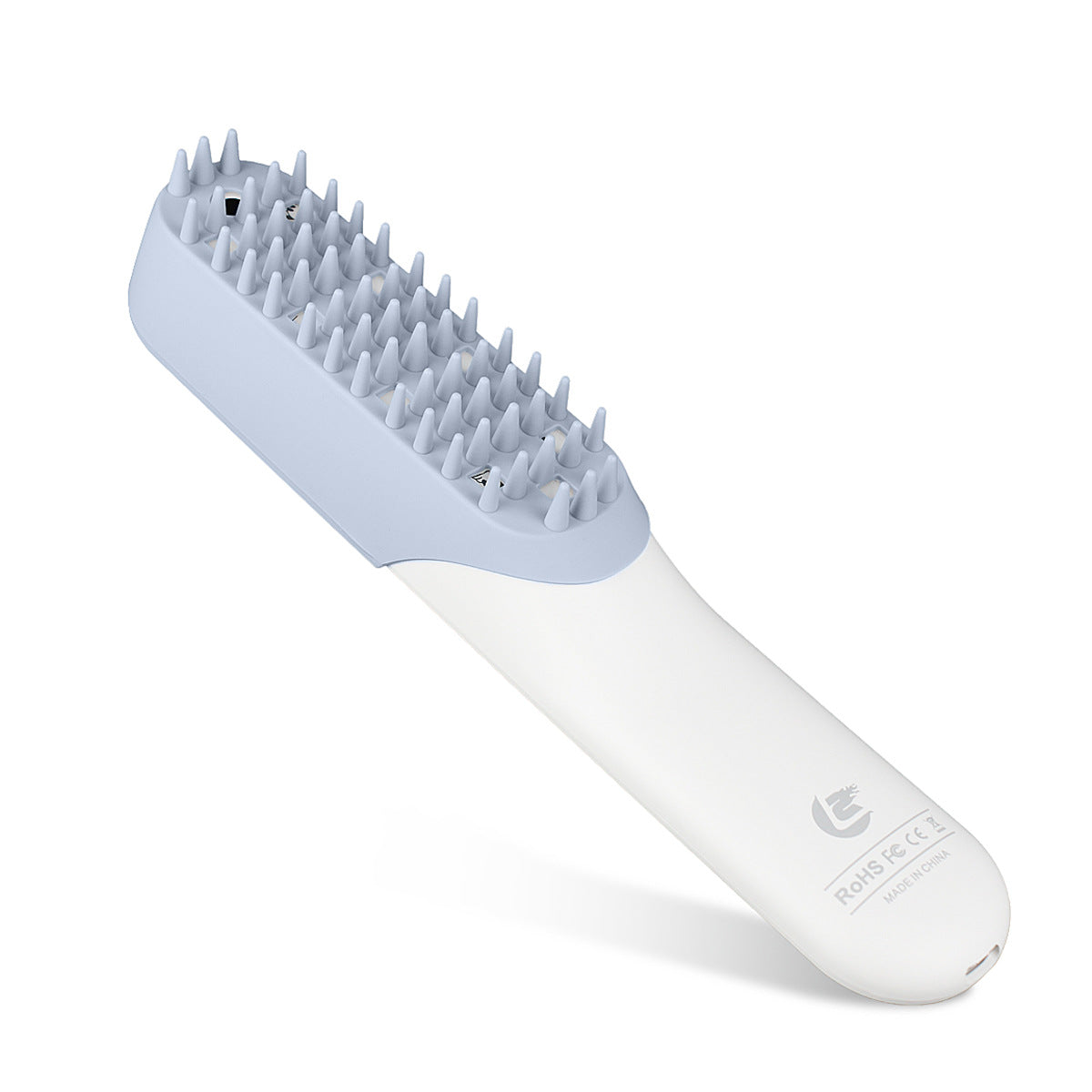 Silicone Pet Grooming Brush With Handle For Massage Cleaning Hair Removal