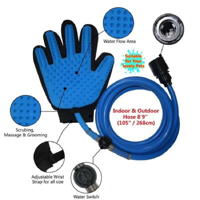 Handheld Pet Shower Head Bathing and Grooming Tool
