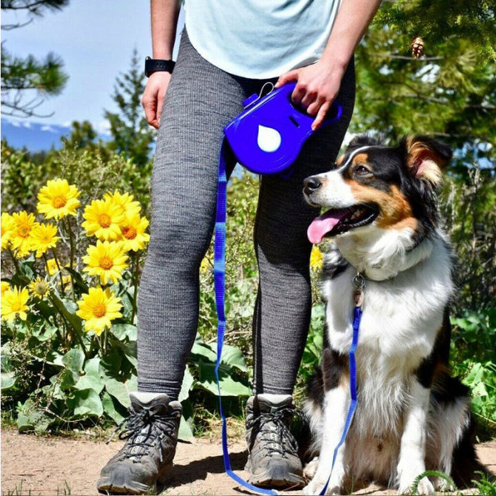 Multifunctional Pet Leash Automatic Retractable Portable Durable Walking Lead