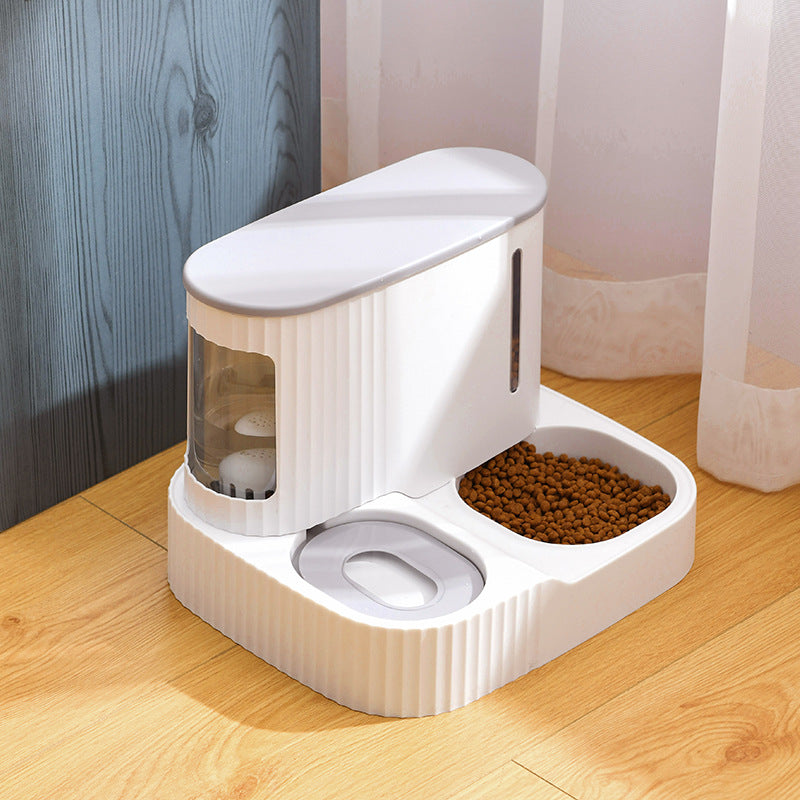 Automatic Pet Drinking Fountain Integrated Water Feeder System