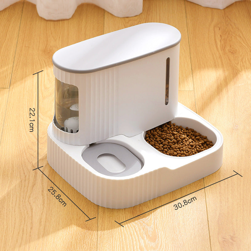Automatic Pet Drinking Fountain Integrated Water Feeder System