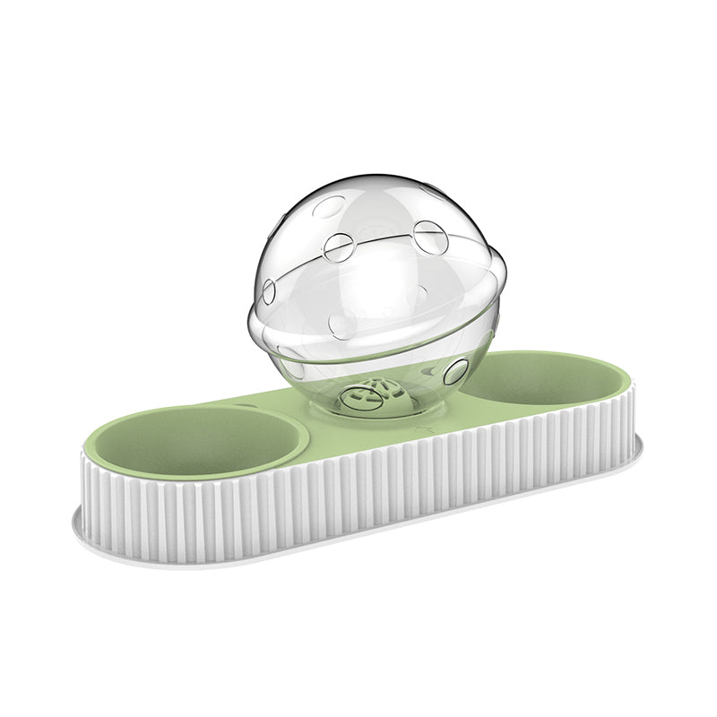 Automatic Plastic Pet Water and Food Dispenser Feeder