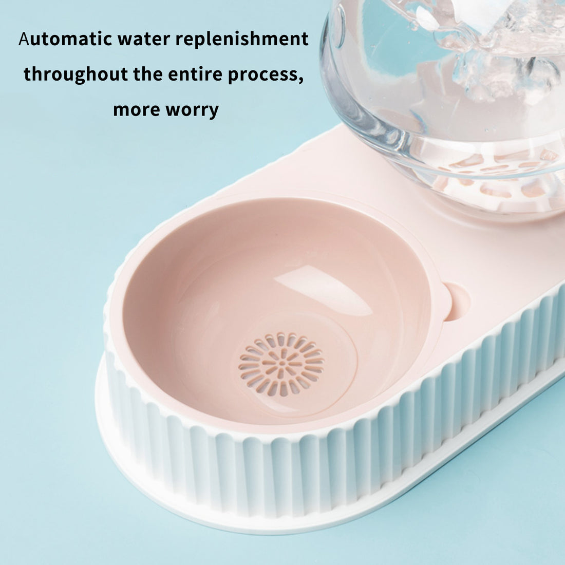 Automatic Plastic Pet Water and Food Dispenser Feeder