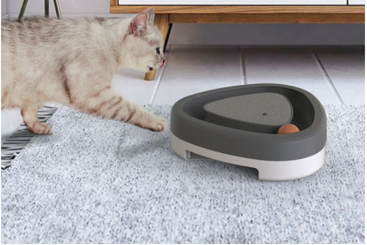 Self-Play Smart Pet Triangle Turntable Electric Interactive Toy
