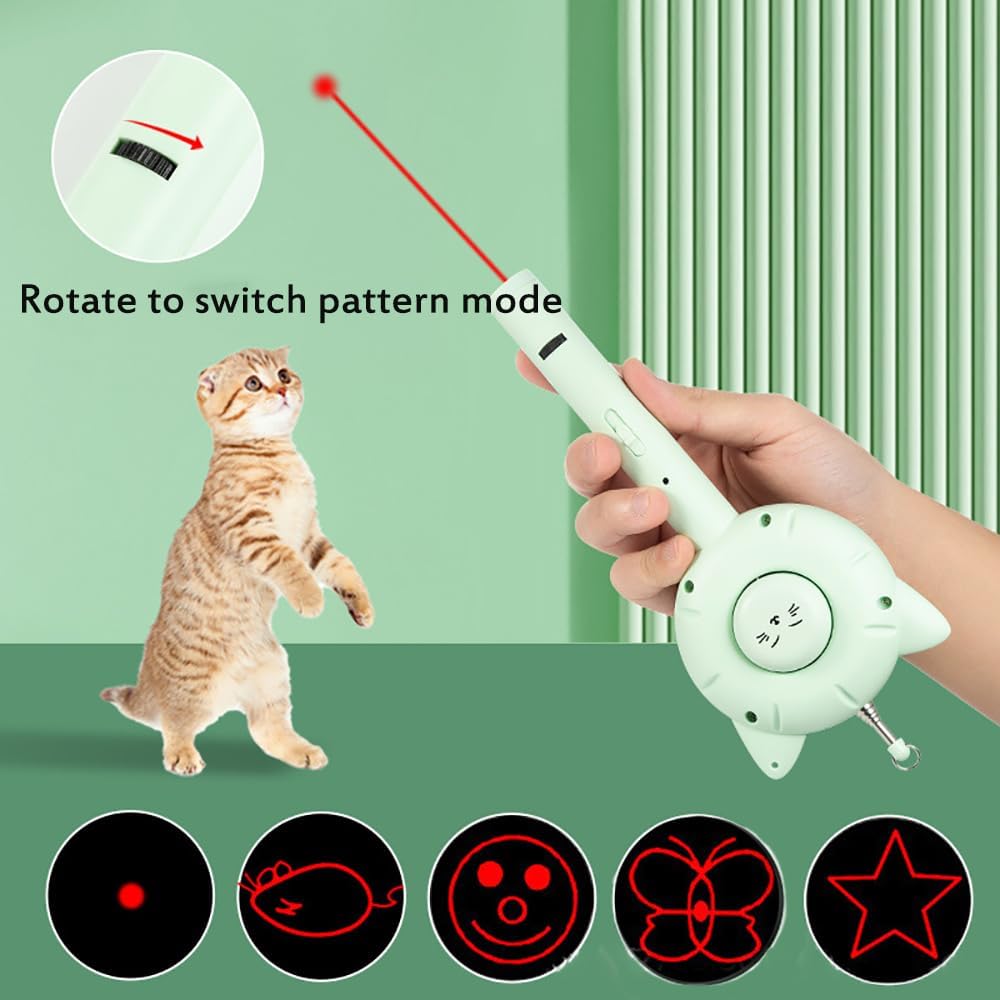 5-In-1 Interactive Pet Toy With Self Cleaning Grooming Brush