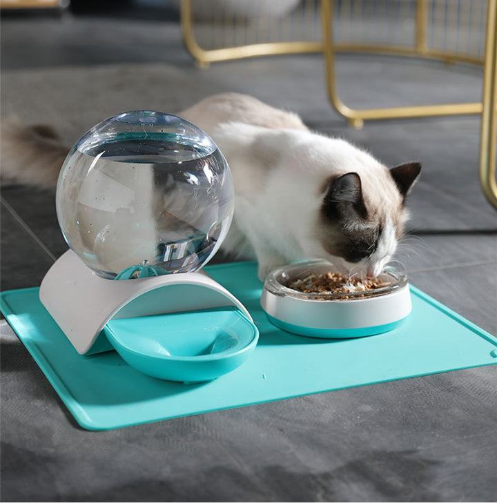 Pet Water and Food Dispenser Automatic Feeder