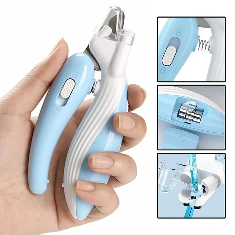 Labor-Saving Pet Nail Clippers Scissors For Safe Claw Trimming
