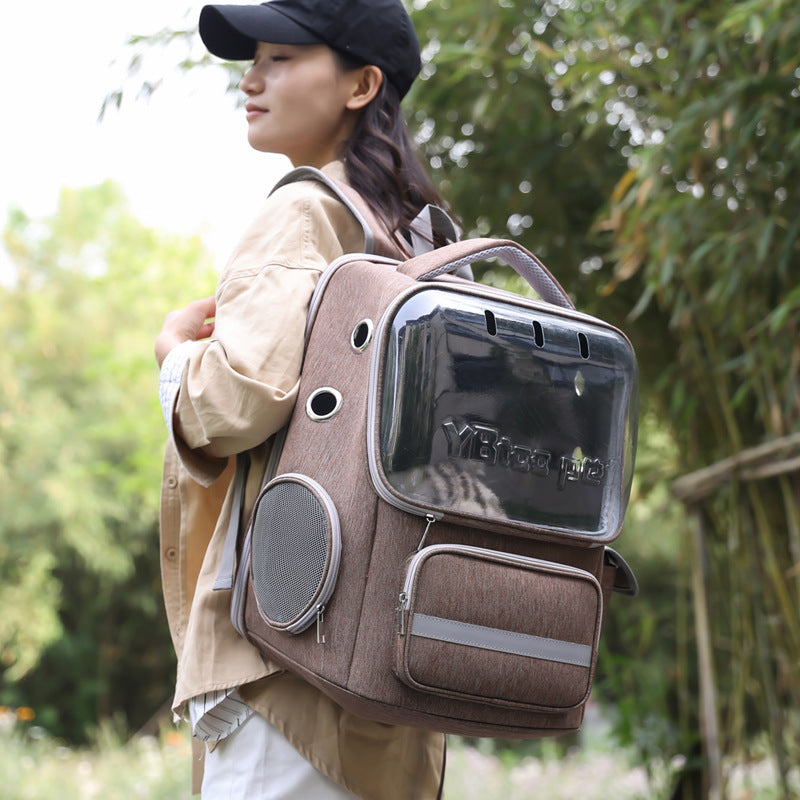 Portable Outdoor Breathable Pet Carrier Bag
