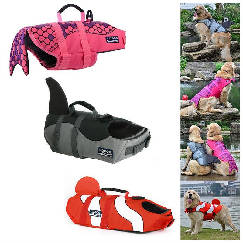 Pet Life Jacket Outdoor Swimming Suit Summer Safety Apparel