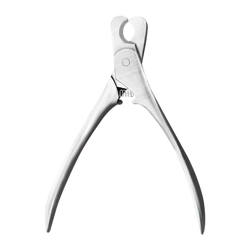 Professional Pet Nail Clipper With Safety Guard Stainless Steel Cutter