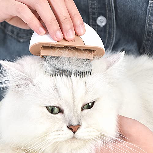 Pet Grooming Comb Steel Brush for Hair Removal and Matted Fur