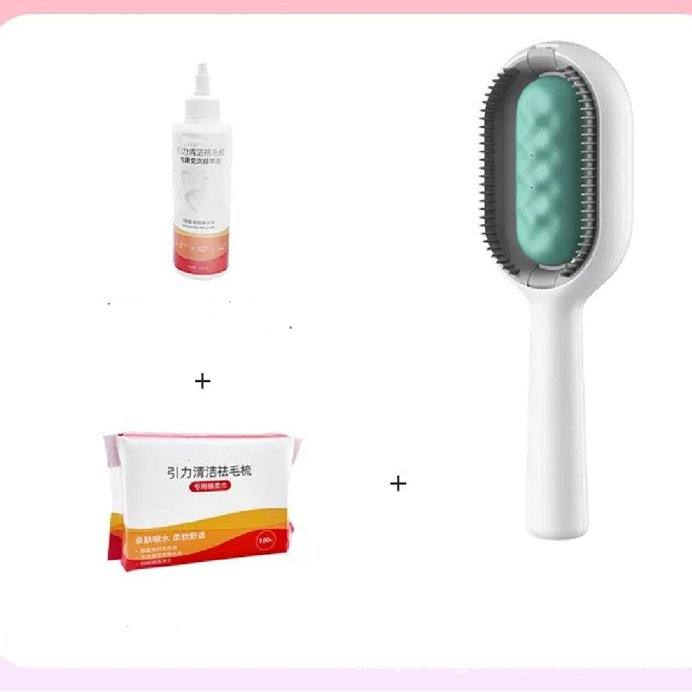 Pet Grooming Brush Dematting Comb With Tank For Hair Removal