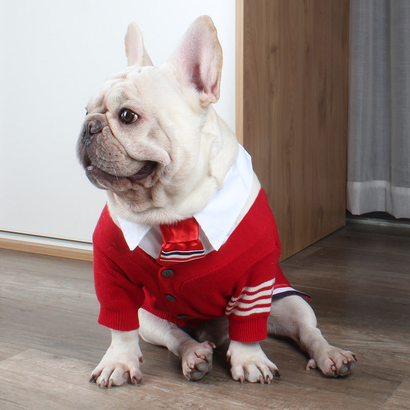 Christmas Pet Sweater Autumn Winter Soft Warm Knit Clothing