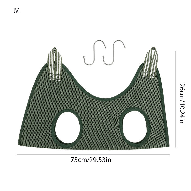 Pet Grooming Hammock Sling for Safe Trimming and Ear Care