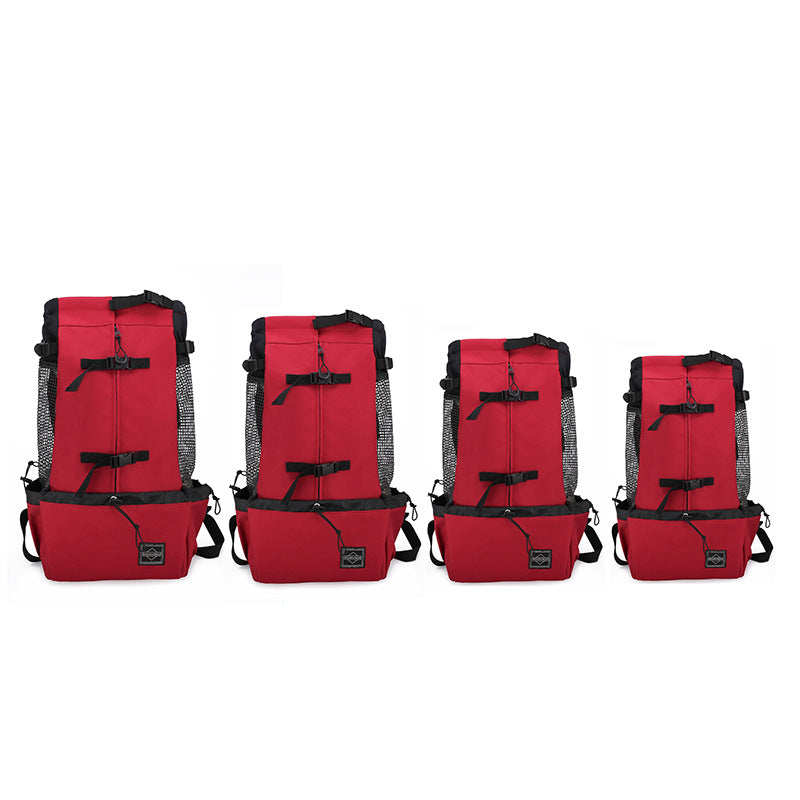 Pet Carrier Backpack Double Shoulder Portable Outdoor Travel Bag