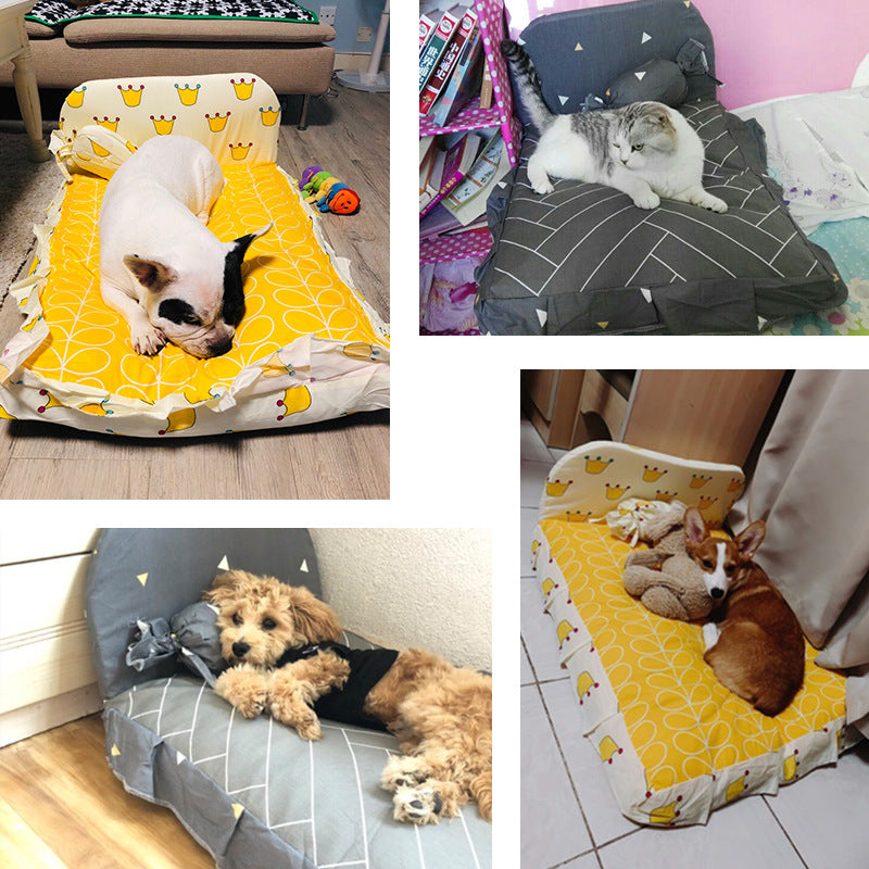 Teddy Soft Pet Bed For Small Pets
