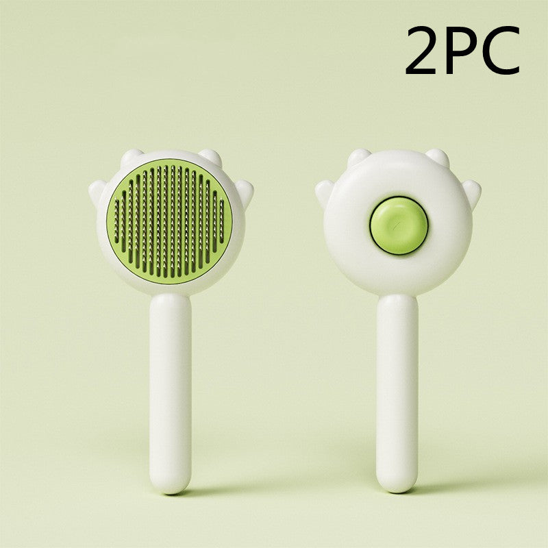 Pet Grooming Comb For Hair Removal Massage And Cleaning