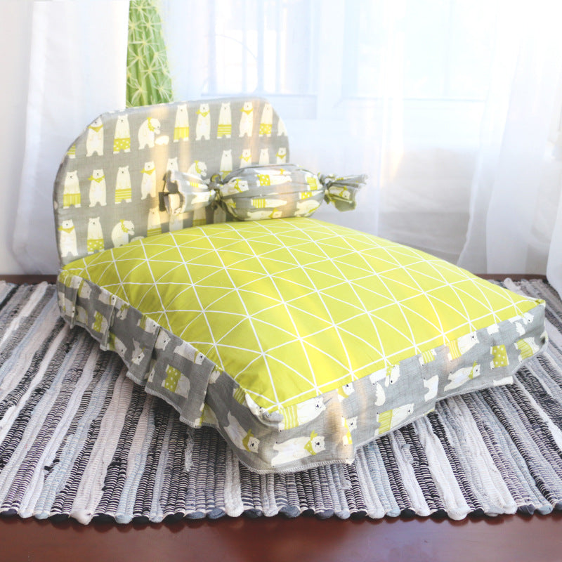 Teddy Soft Pet Bed For Small Pets