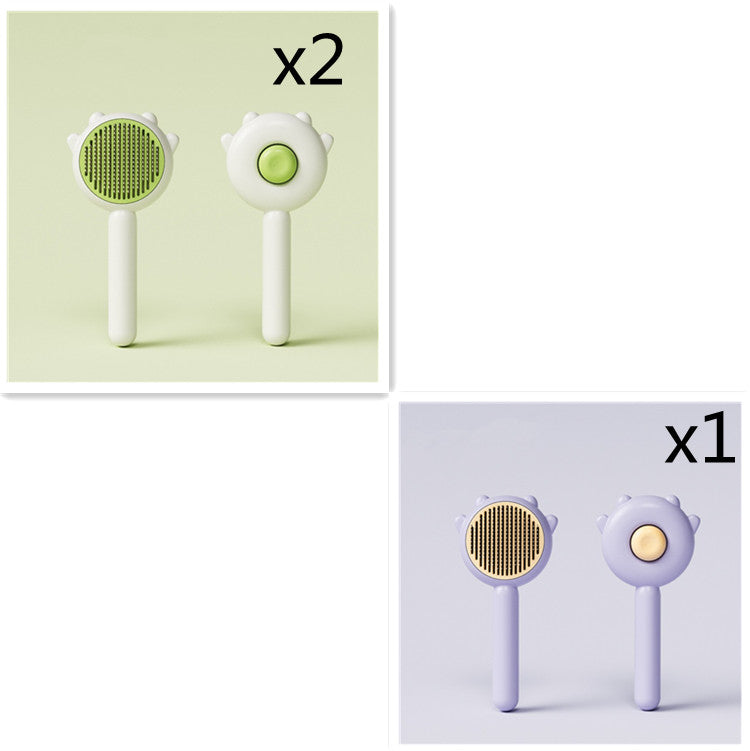 Pet Grooming Comb For Hair Removal Massage And Cleaning