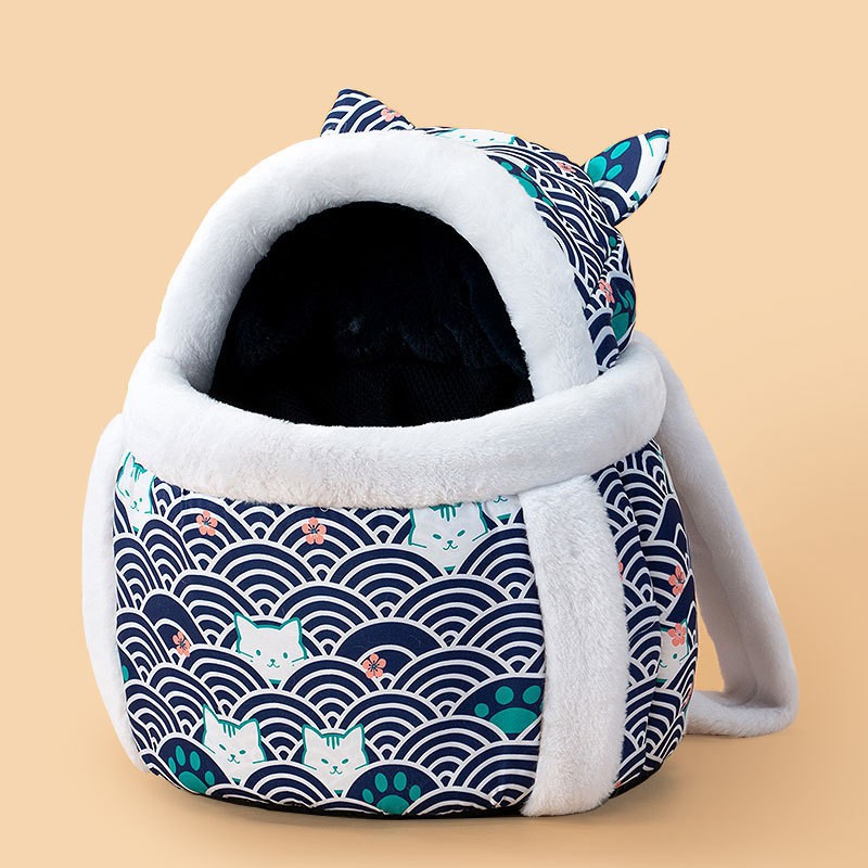 Animal-Shaped Pet Carrier Backpack With Shoulder Strap For Travel