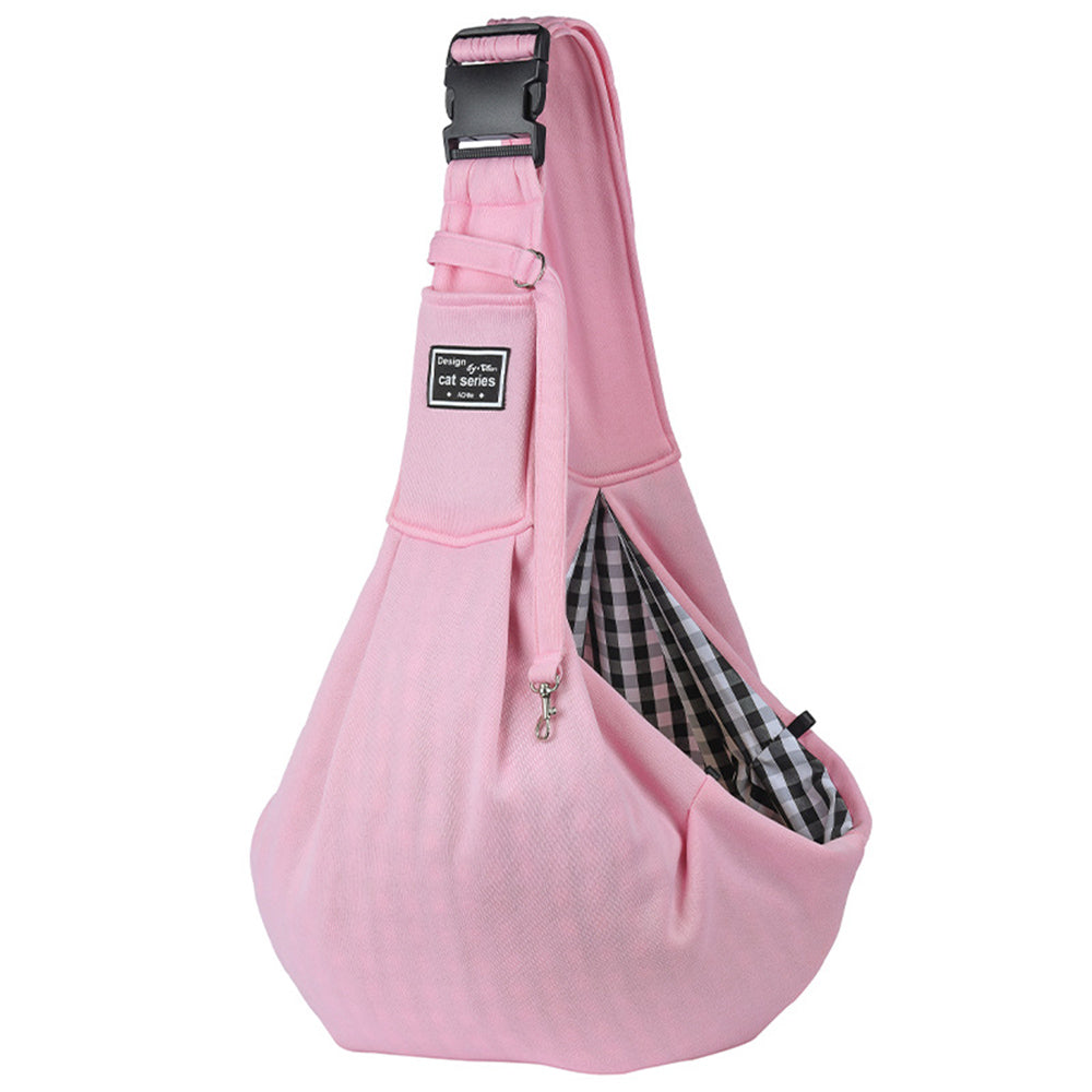 Comfortable Cotton Pet Carrier Bag Shoulder Sling Tote For Travel