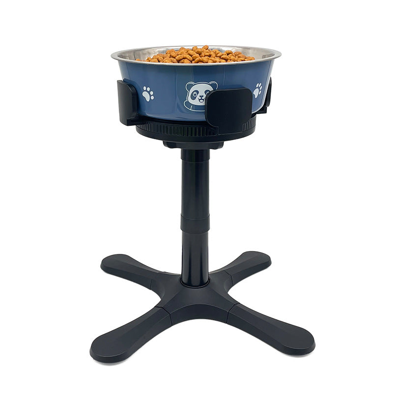 Adjustable Height Pet Bowl Stand Anti-Tumble Feeding Holder