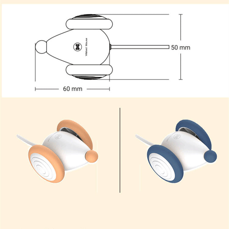 Electric Automatic Pet Mouse Interactive Intelligent Teasing Toy