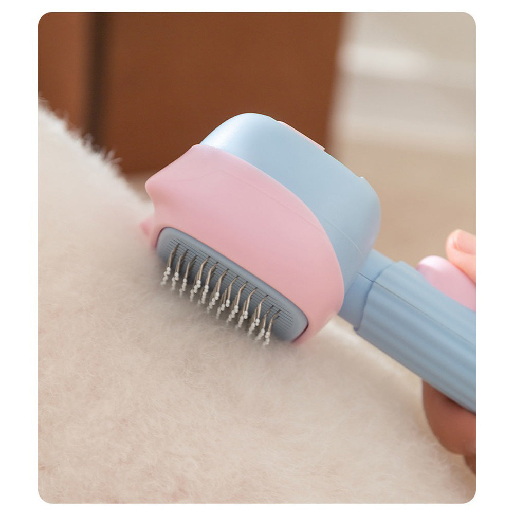 Pet Deshedding Grooming Brush And Dematting Comb For All Coats