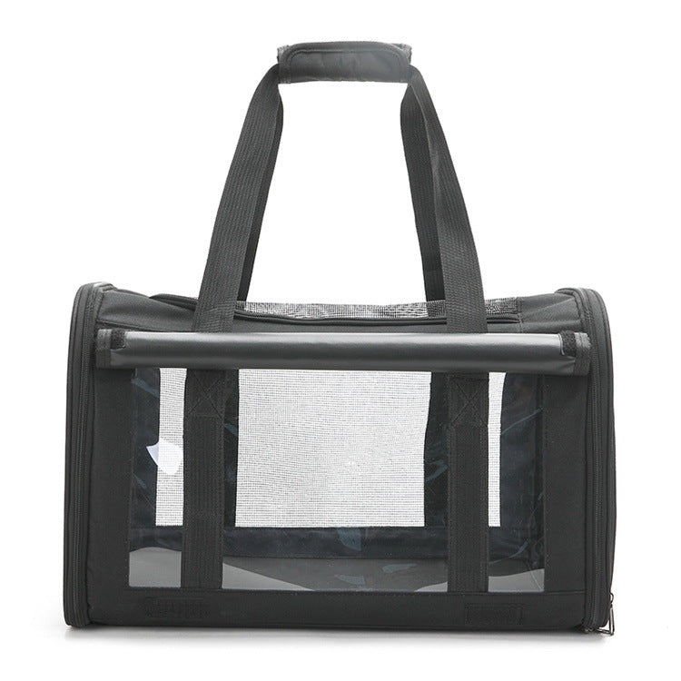 Portable Transparent Breathable Foldable Pet Carrier Bag