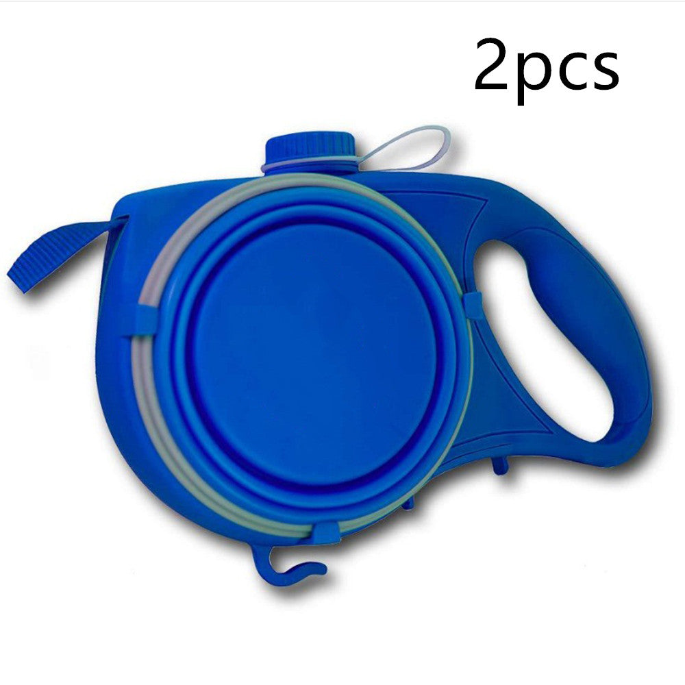 Multifunctional Pet Leash Automatic Retractable Portable Durable Walking Lead
