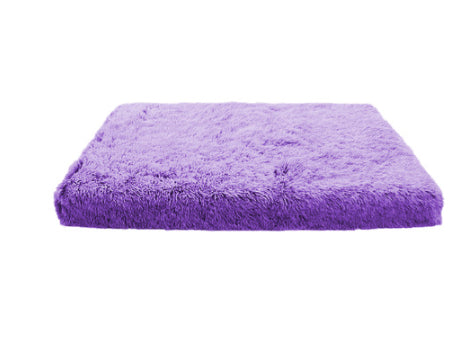 Plush Square Pet Bed Memory Foam Soft Deep Sleep Sofa