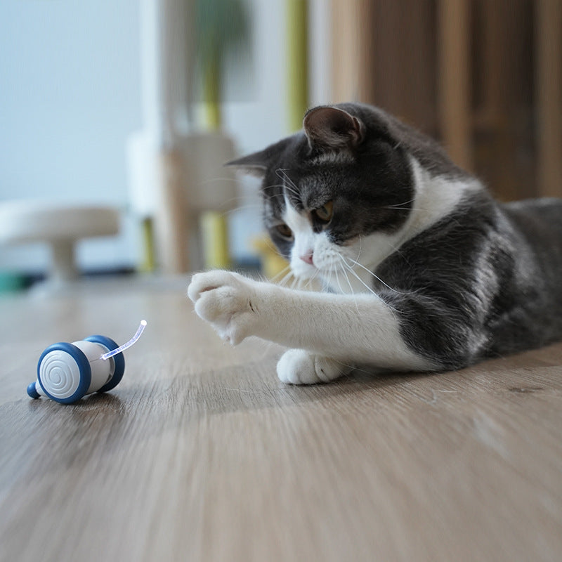 Electric Automatic Pet Mouse Interactive Intelligent Teasing Toy