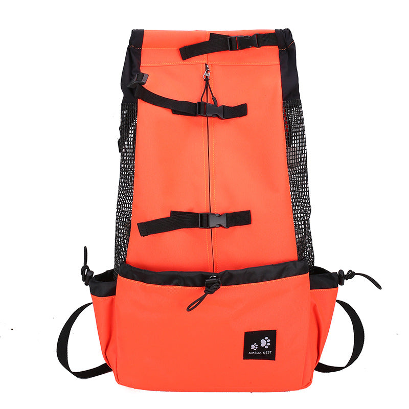 Pet Carrier Backpack Double Shoulder Portable Outdoor Travel Bag