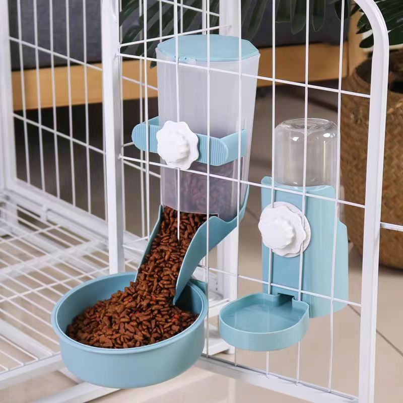Automatic Pet Food And Water Dispenser Dual Function Feeder