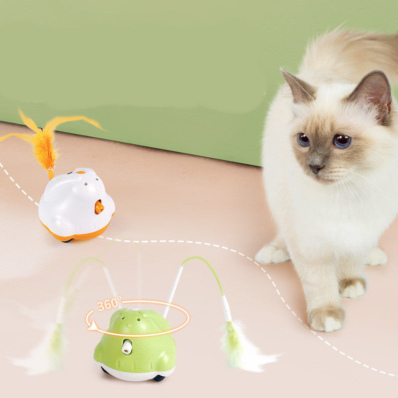 USB Rechargeable Electric Infrared Pet Teaser Interactive Toy