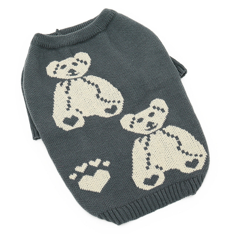 Pet Winter Thick Warm Sweater Large Soft Knit Clothing