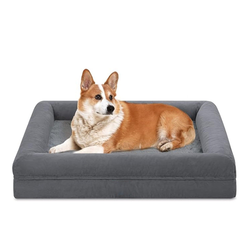 Large Pet Bed Thickened Cushion Comfortable Soft Mattress
