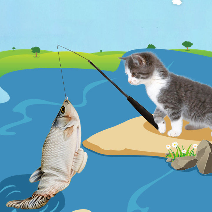 Self-Play Electric Automatic Interactive Pet Teaser Toy