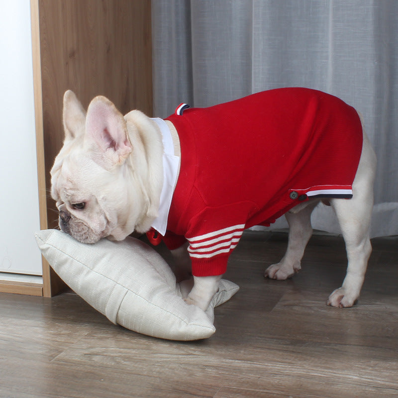 Christmas Pet Sweater Autumn Winter Soft Warm Knit Clothing