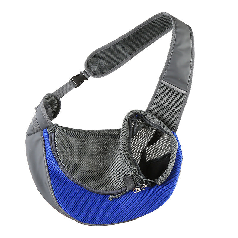 Outdoor Mesh Pet Carrier Bag Comfortable Single Shoulder Sling Tote