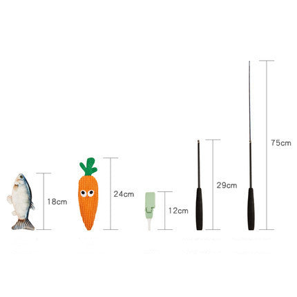 Self-Play Electric Automatic Interactive Pet Teaser Toy