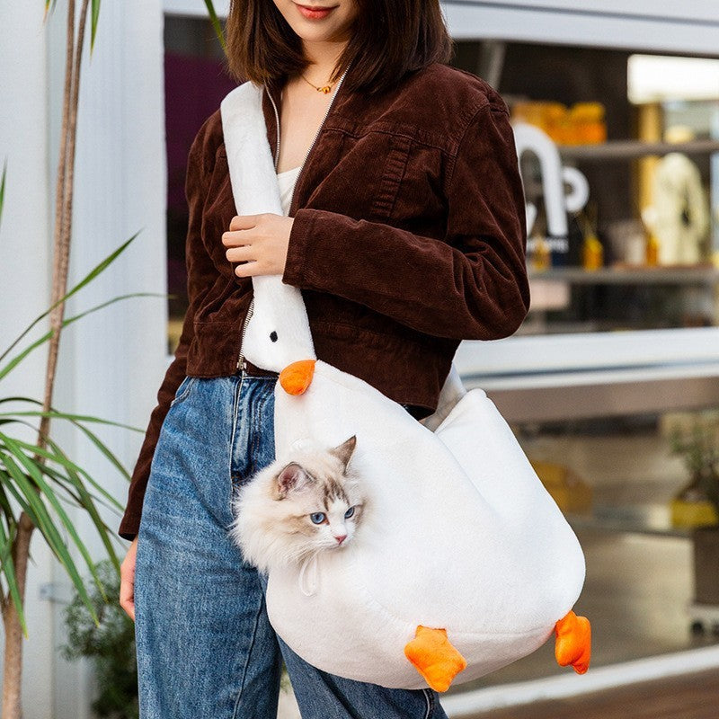 Animal-Shaped Pet Carrier Backpack With Shoulder Strap For Travel