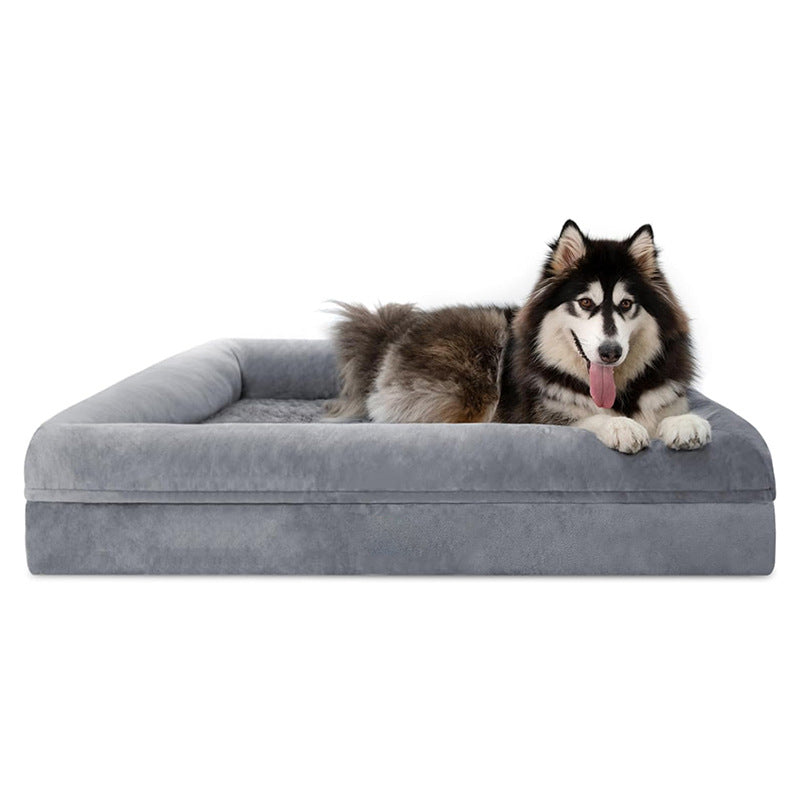 Large Pet Bed Thickened Cushion Comfortable Soft Mattress