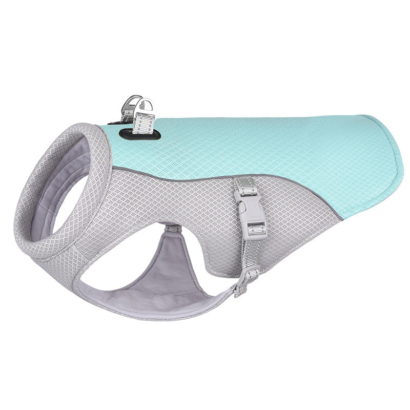 Summer Pet Cooling Vest Breathable Heat-Resistant Sun-Proof Clothing