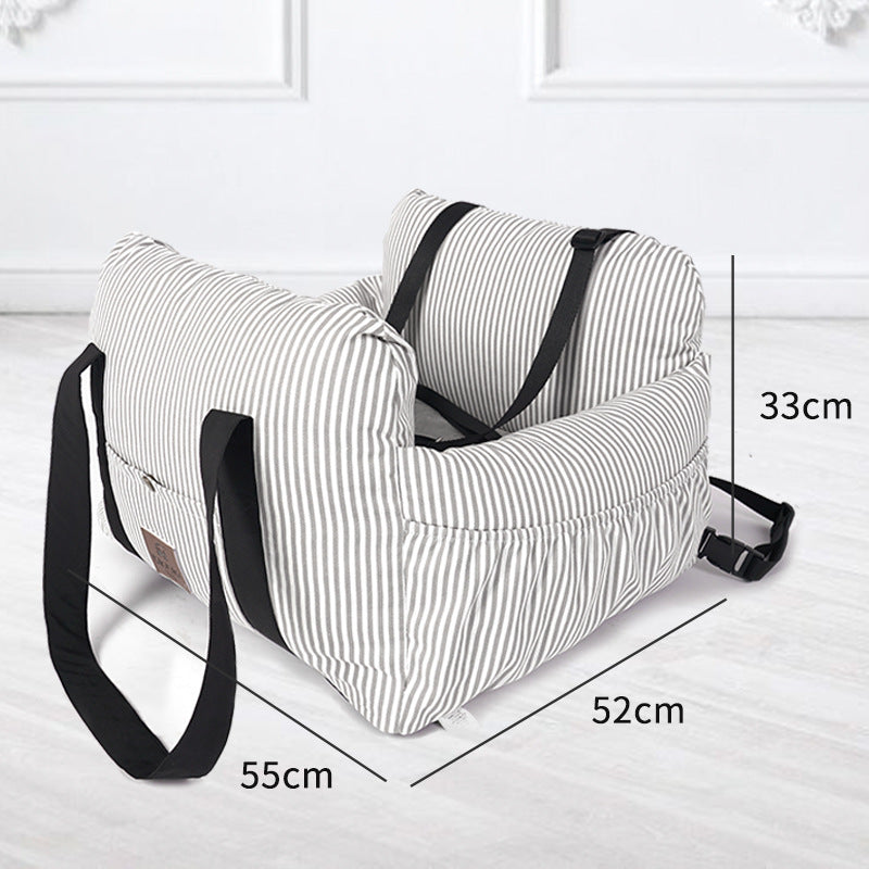 Pet Travel Safety Car Carrier For Secure And Comfortable Transport